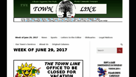 What Townline.org website looked like in 2017 (6 years ago)