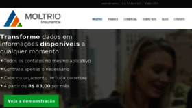 What Tecnologiaenegocios.com.br website looked like in 2017 (6 years ago)