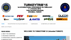 What Turkeytrib.yildiz.edu.tr website looked like in 2017 (6 years ago)