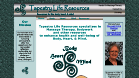 What Tapestryliferesources.com website looked like in 2017 (6 years ago)
