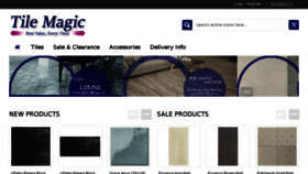 What Tilemagic.co.uk website looked like in 2017 (6 years ago)