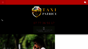 What Taxi-patrice.fr website looked like in 2017 (6 years ago)