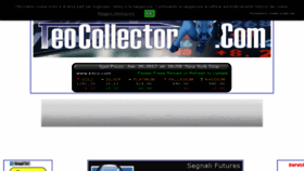 What Teocollector.com website looked like in 2017 (6 years ago)