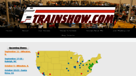 What Trainshow.com website looked like in 2017 (6 years ago)