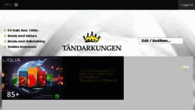 What Tandarkungen.se website looked like in 2017 (6 years ago)