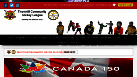 What Tchl.org website looked like in 2017 (6 years ago)