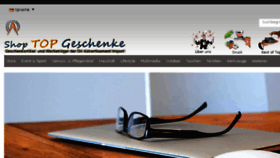 What Top-geschenke.ch website looked like in 2017 (6 years ago)