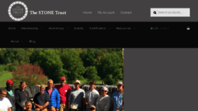 What Thestonetrust.org website looked like in 2017 (6 years ago)