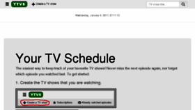 What Televisionseries.org website looked like in 2017 (6 years ago)