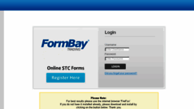 What Trading.formbay.com.au website looked like in 2017 (6 years ago)