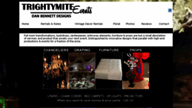 What Trightymite.com website looked like in 2017 (6 years ago)