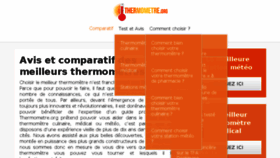 What Thermometre.org website looked like in 2017 (6 years ago)