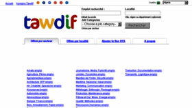 What Tawdif.com website looked like in 2017 (6 years ago)