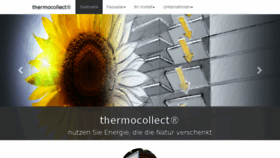What Thermocollect.at website looked like in 2017 (6 years ago)