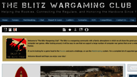 What Theblitz.org website looked like in 2017 (6 years ago)
