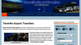 What Tenerifeairporttransfers.net website looked like in 2017 (6 years ago)