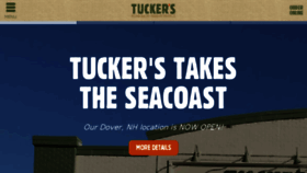 What Tuckersnh.com website looked like in 2017 (6 years ago)