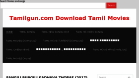 What Tamilgun.me website looked like in 2017 (6 years ago)