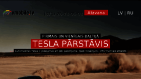 What Teslabaltic.lv website looked like in 2017 (6 years ago)