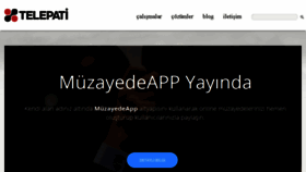 What Telepatiyazilim.com website looked like in 2017 (8 years ago)