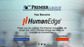 What Thepremiergroup.com website looked like in 2017 (6 years ago)