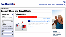 What Travel.southwest.com website looked like in 2017 (6 years ago)