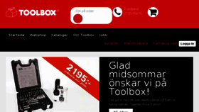What Toolbox.se website looked like in 2017 (6 years ago)