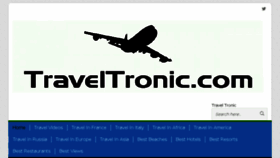 What Traveltronic.com website looked like in 2017 (6 years ago)