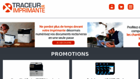 What Traceur-et-imprimante.com website looked like in 2017 (6 years ago)