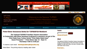 What Tupssofoa.org website looked like in 2017 (6 years ago)