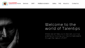 What Talentips.com website looked like in 2017 (6 years ago)