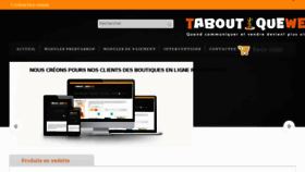 What Taboutiqueweb.fr website looked like in 2017 (6 years ago)