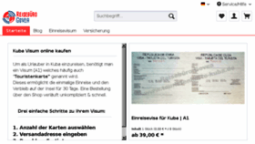 What Touristenkarte-kuba.de website looked like in 2017 (6 years ago)