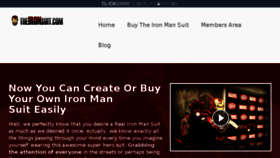 What Theironsuit.com website looked like in 2017 (6 years ago)