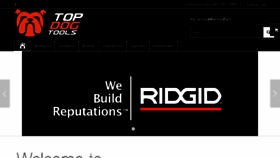 What Topdogtoolshop.co.za website looked like in 2017 (6 years ago)