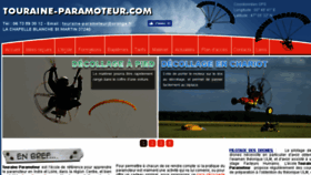 What Touraine-paramoteur.com website looked like in 2017 (6 years ago)