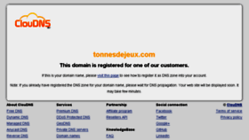 What Tonnesdejeux.com website looked like in 2017 (6 years ago)