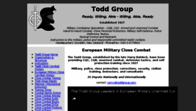 What Toddgroup.com website looked like in 2017 (6 years ago)