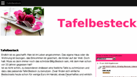 What Tafelbesteck-store.de website looked like in 2017 (6 years ago)