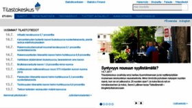 What Tilastokeskus.fi website looked like in 2017 (6 years ago)