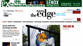 What Theberkshireedge.com website looked like in 2017 (9 years ago)