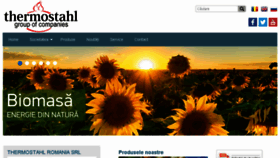 What Thermostahl.ro website looked like in 2017 (6 years ago)