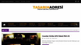 What Tasarimadresi.com website looked like in 2017 (6 years ago)
