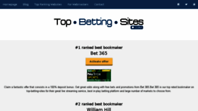What Top-betting-sites.com website looked like in 2017 (6 years ago)