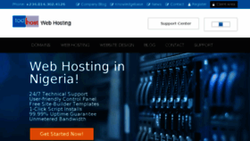 What Todhost.com website looked like in 2017 (6 years ago)