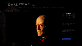 What Thedarkpower.com website looked like in 2017 (8 years ago)