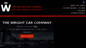 What Thewrightcarcompany.co.uk website looked like in 2017 (6 years ago)