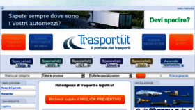 What Trasporti.it website looked like in 2017 (6 years ago)