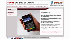 What Tpediscount.fr website looked like in 2017 (6 years ago)