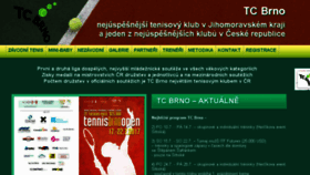 What Tc-brno.cz website looked like in 2017 (6 years ago)